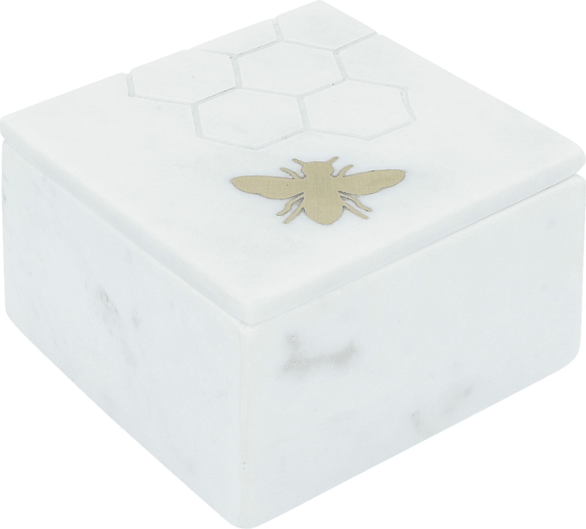 Walderbrook White Small Decorative Box - Image 1