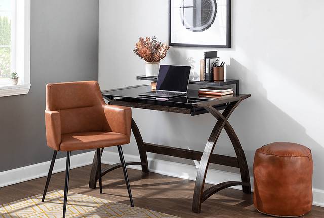 Waldman Camel Accent Chair, Set of 2 - Thumbnail - Image 12