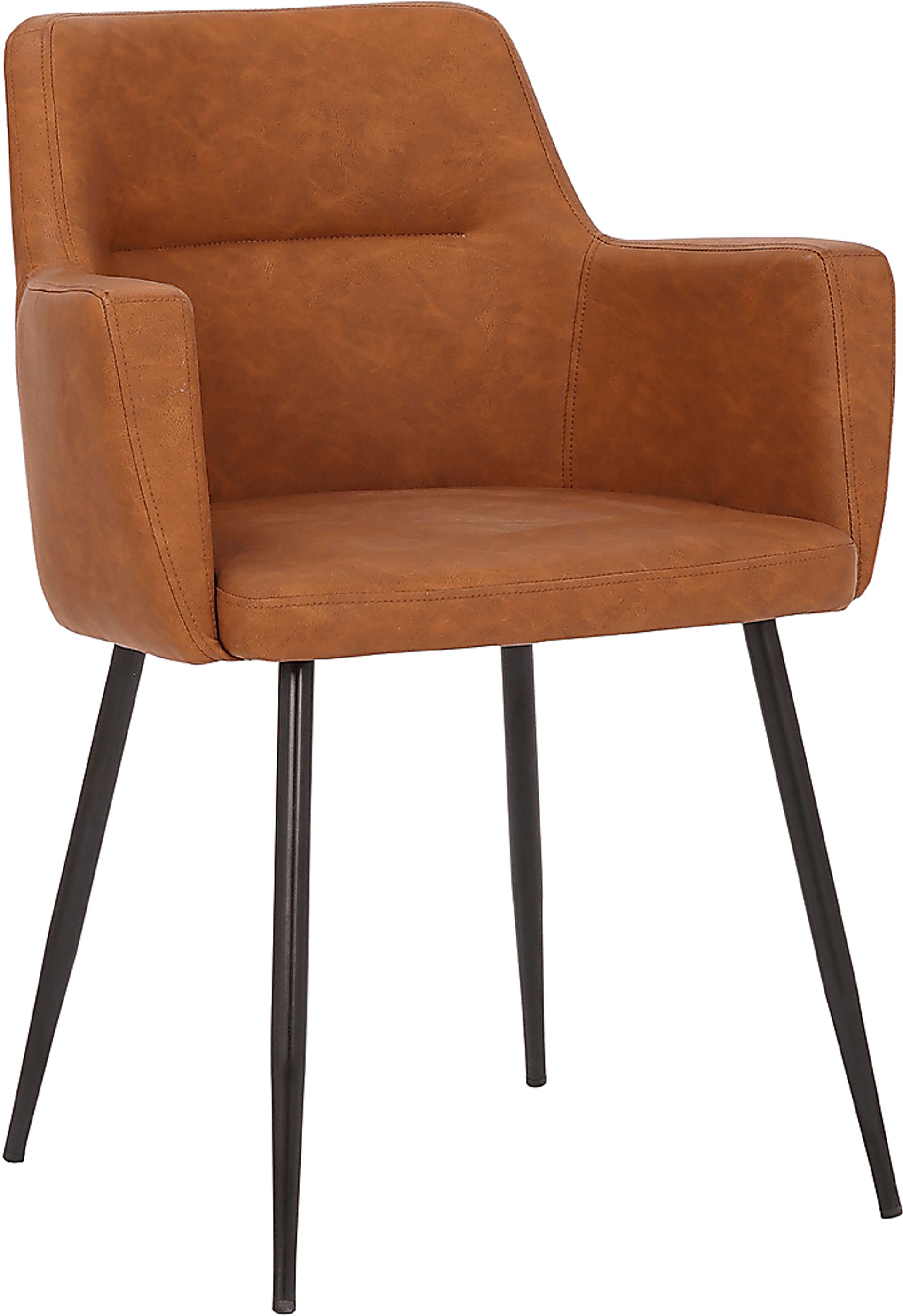 Waldman Camel Arm Chair, Set of 2 - Image 2