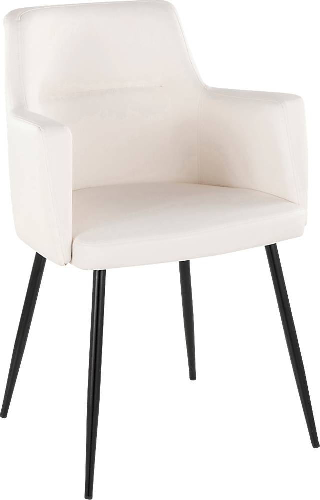 Waldman White Arm Chair, Set of 2 - Thumbnail - Image 4