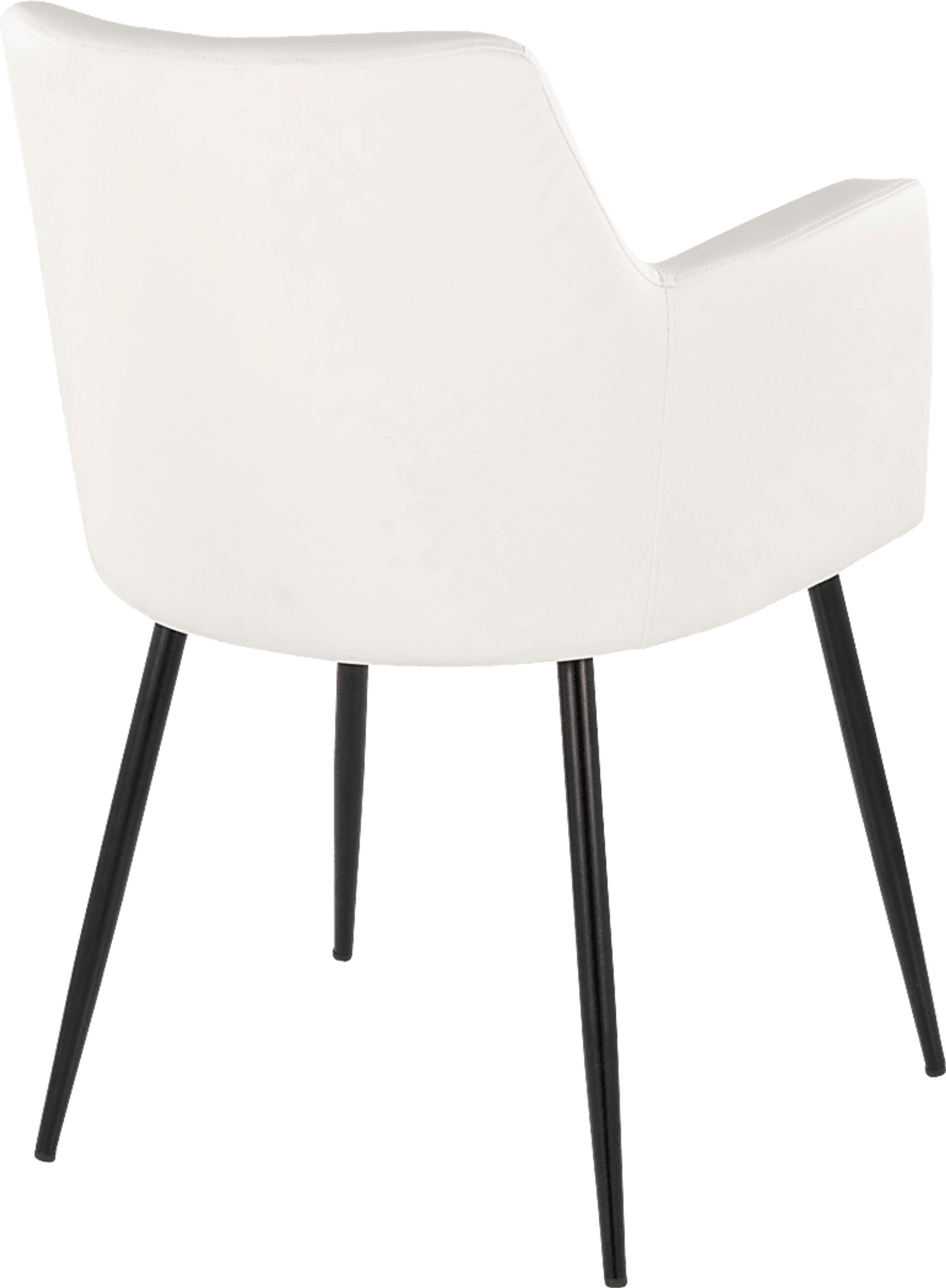 Waldman White Arm Chair, Set of 2 - Image 6