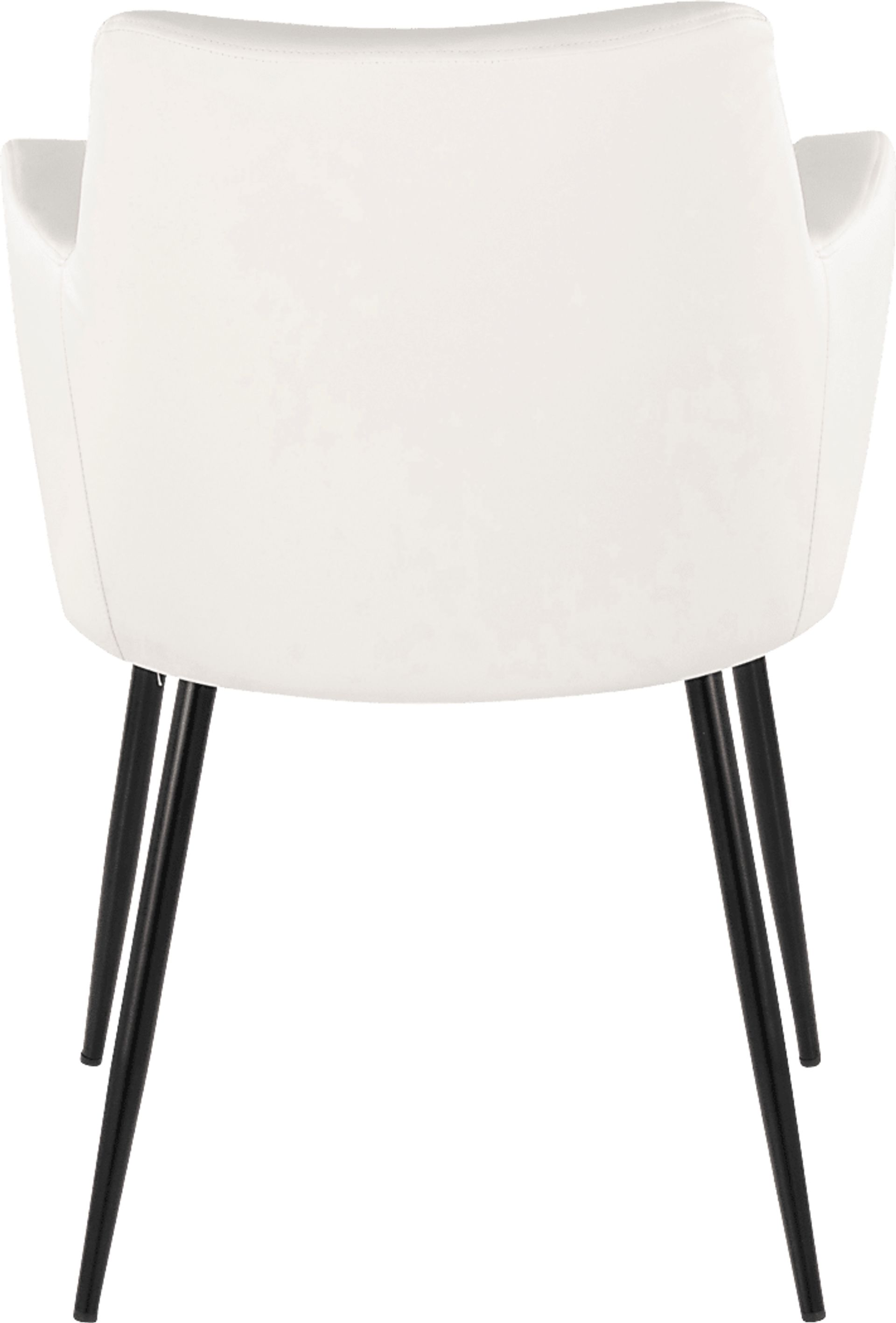 Waldman White Arm Chair, Set of 2 - Image 7