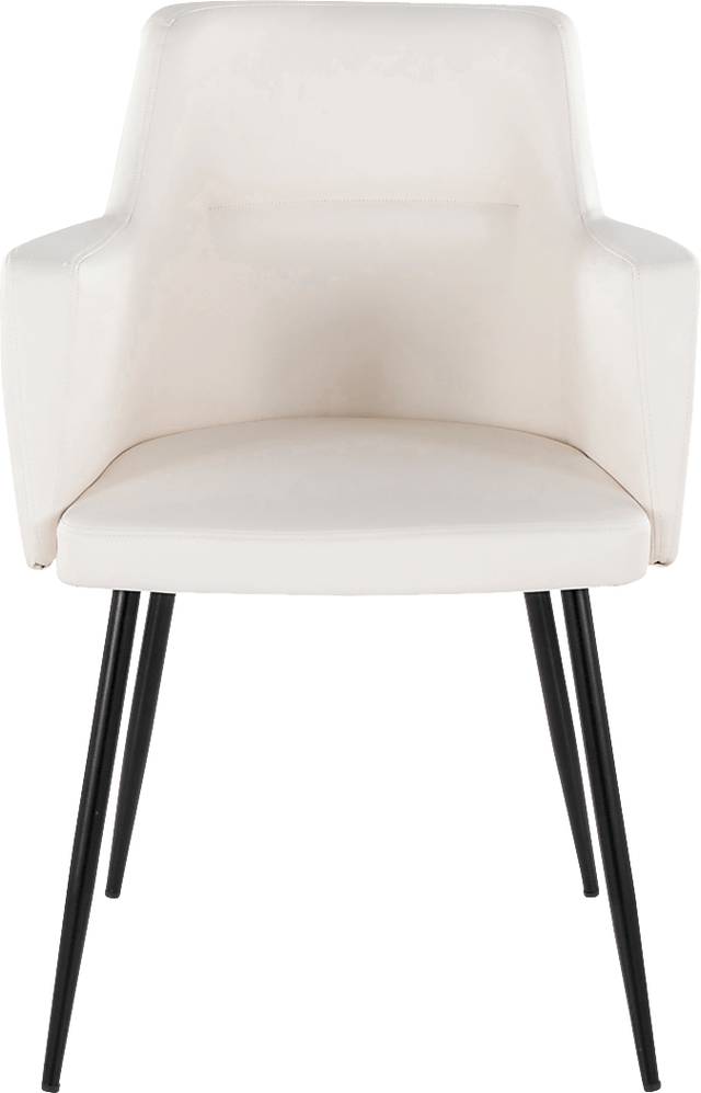 Waldman White Arm Chair, Set of 2 - Thumbnail - Image 8