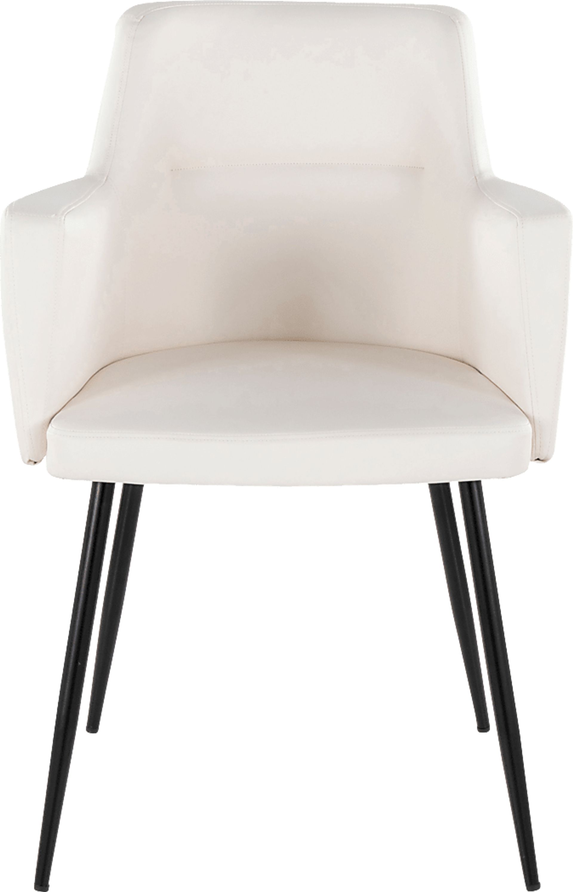 Waldman White Arm Chair, Set of 2 - Image 8