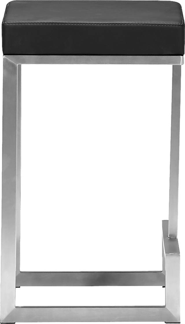 Waldow Black Counter Stool, Set of 2 - Thumbnail - Image 3