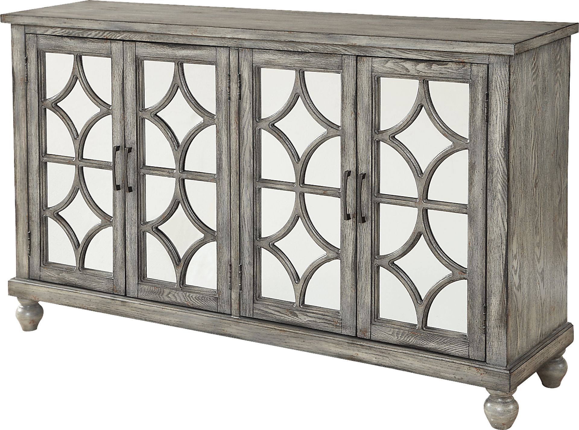 Waldridge Gray Credenza - Image 3
