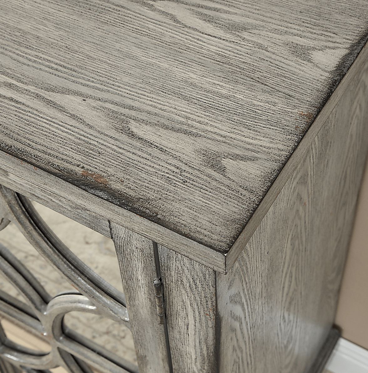 Waldridge Gray Credenza