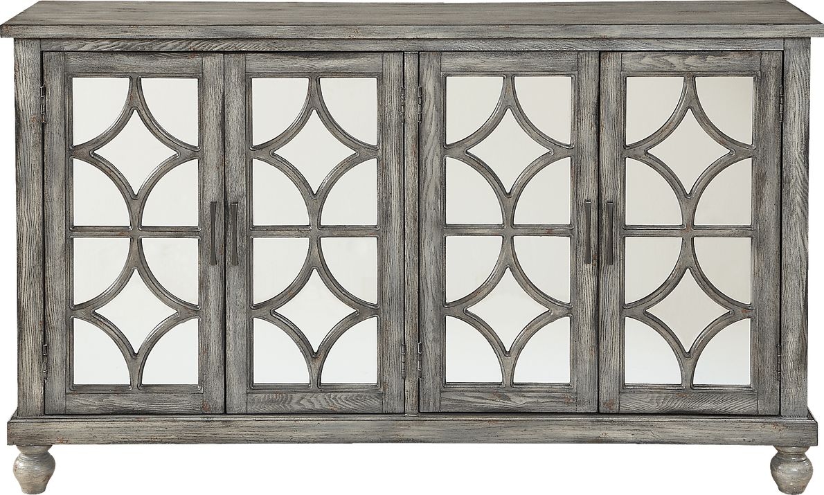 Waldridge Gray Credenza