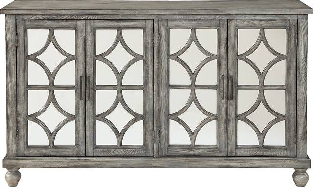 Waldridge Gray Credenza - Thumbnail - Image 1