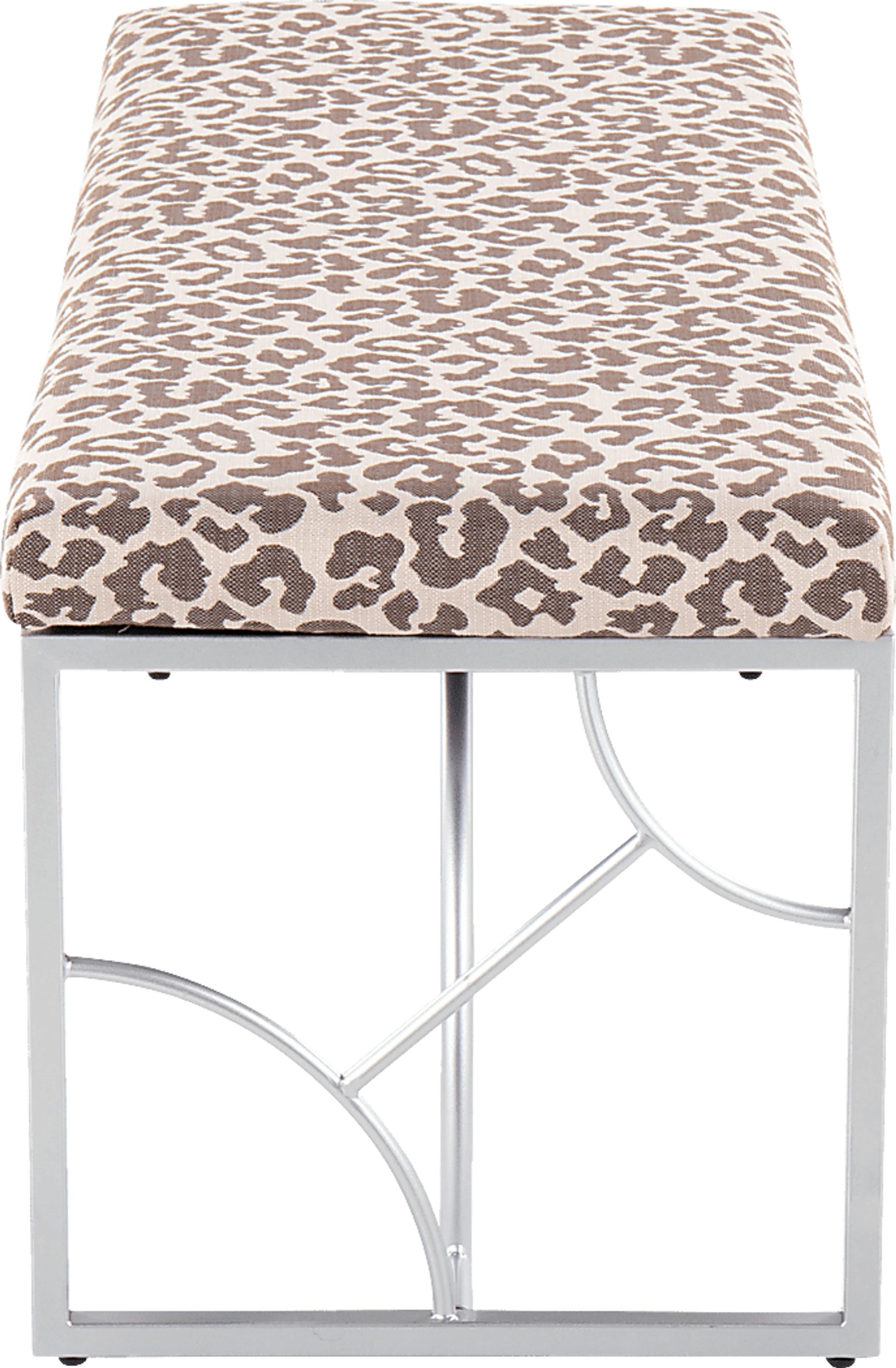 Waldroup II Beige Bench - Image 3