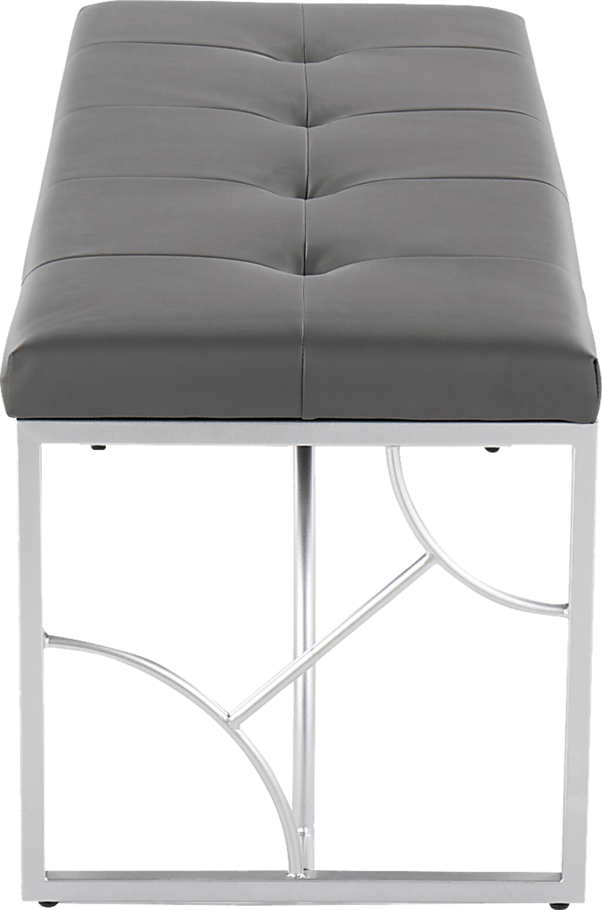 Waldroup II Dark Gray Bench - Image 3