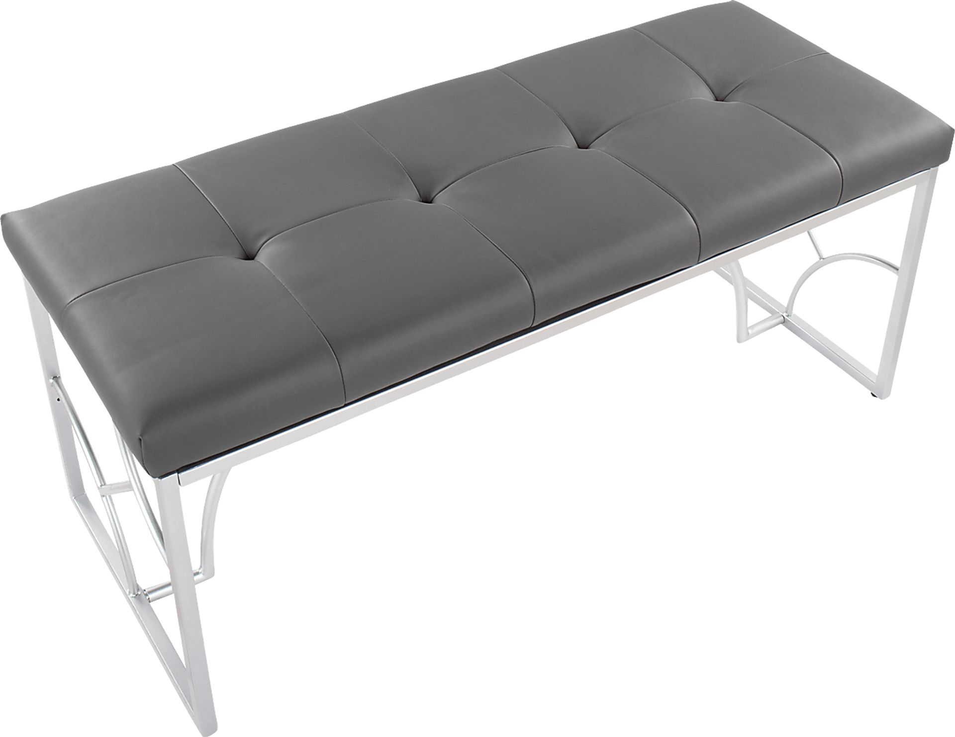 Waldroup II Dark Gray Bench - Image 6
