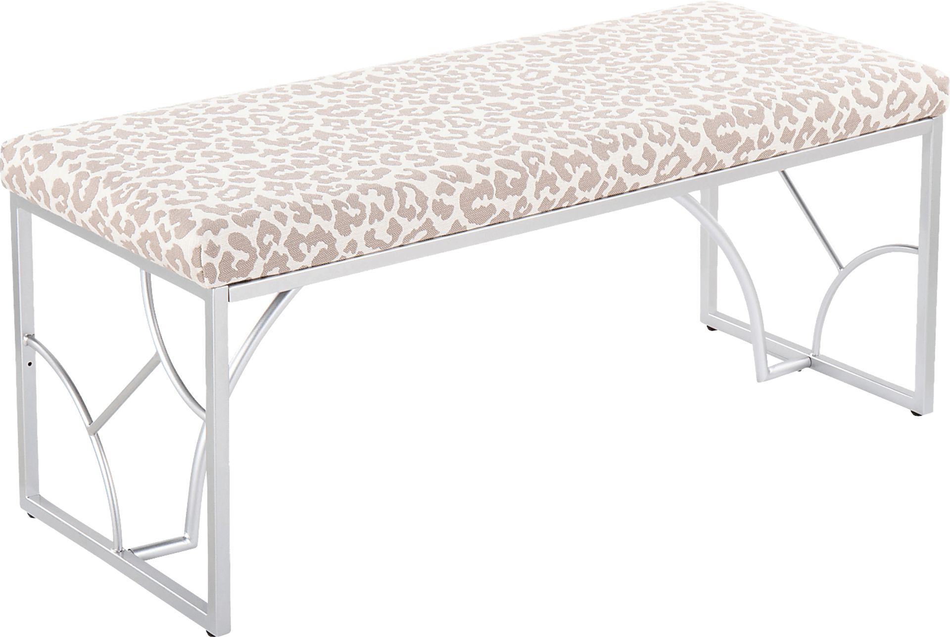 Waldroup II Light Gray Bench - Image 1
