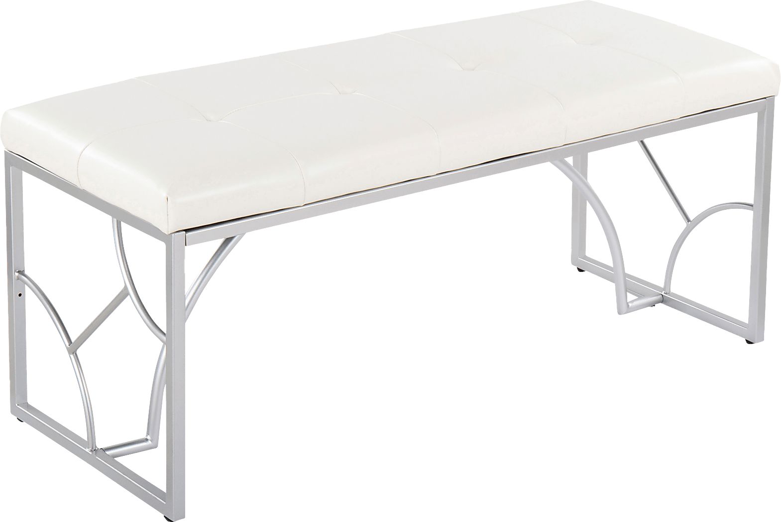 Waldroup II White Bench