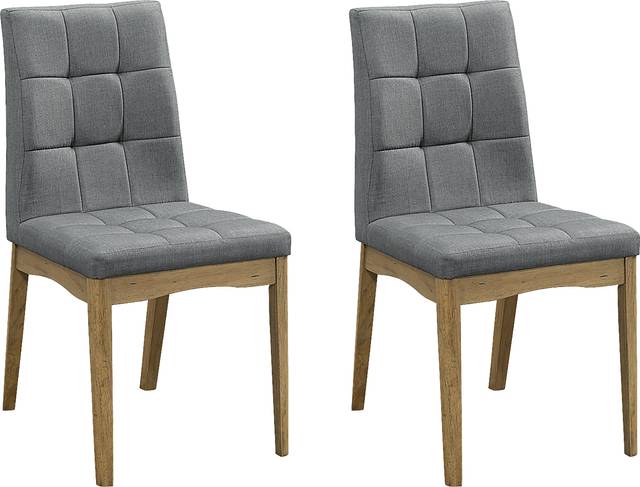 Waleswood Gray Dining Chair, Set of 2 - Thumbnail - Image 1
