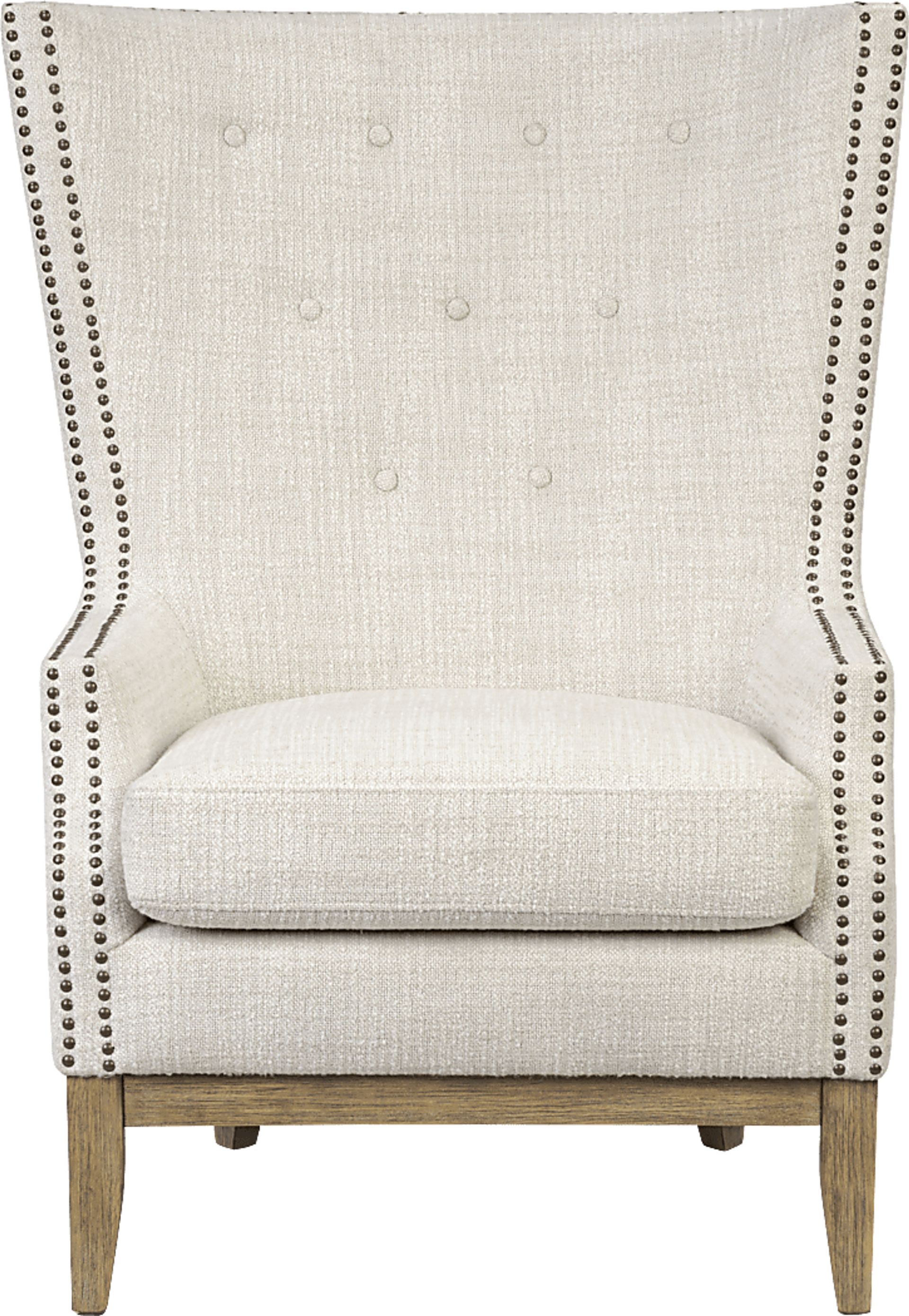 Walford White Accent Chair - Image 2