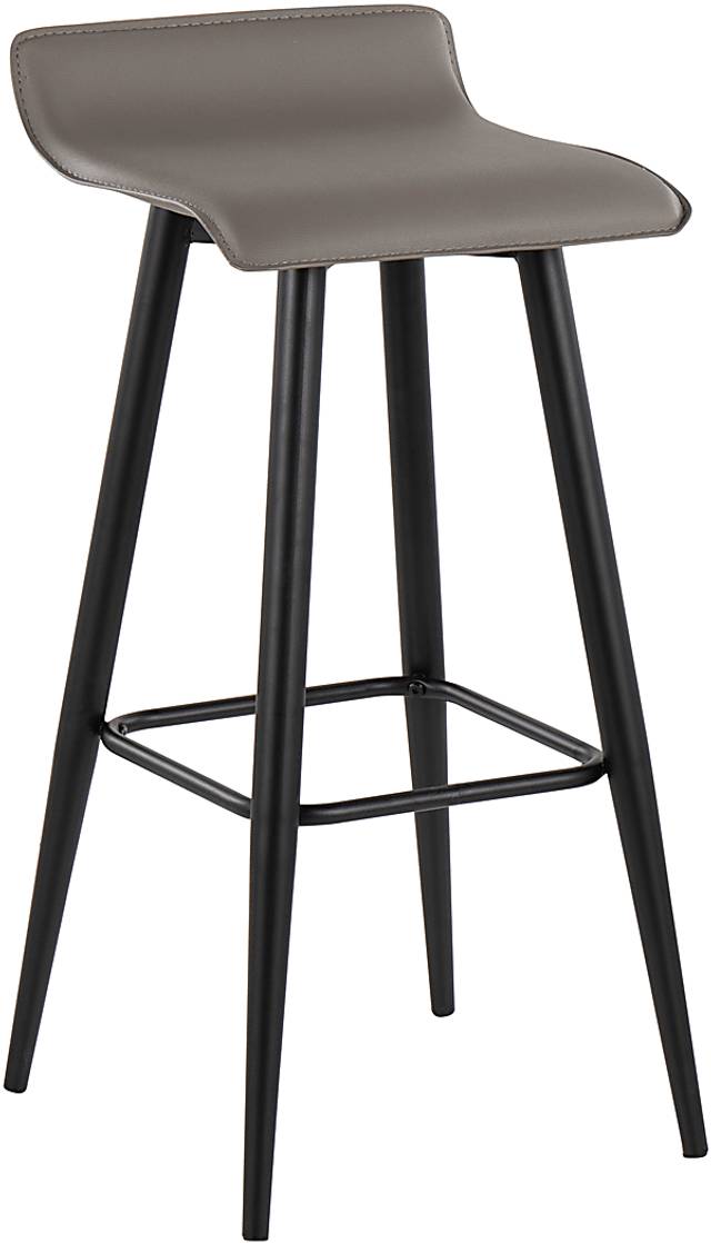 Walhill Gray Barstool, Set of 2 - Thumbnail - Image 2