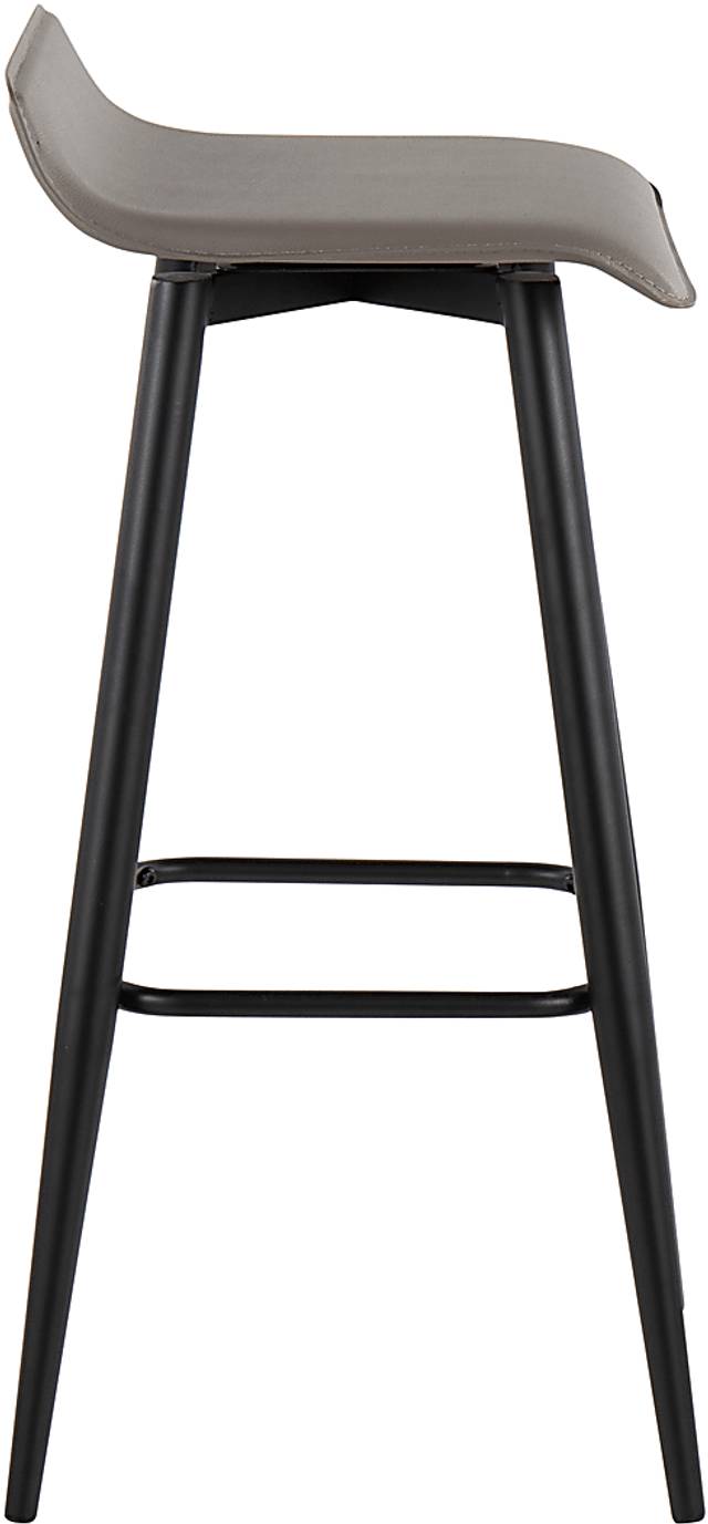 Walhill Gray Barstool, Set of 2 - Thumbnail - Image 3