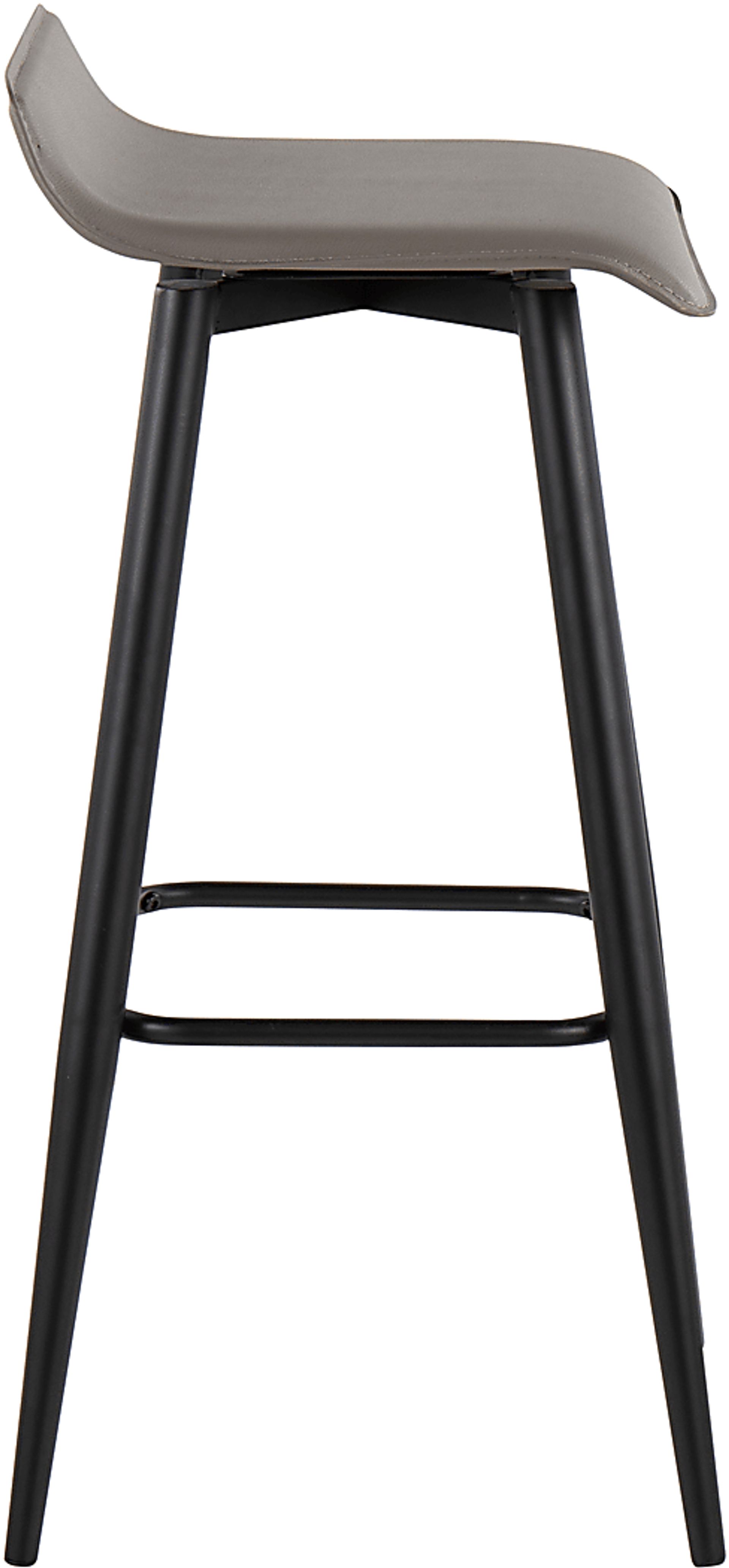 Walhill Gray Barstool, Set of 2 - Image 3