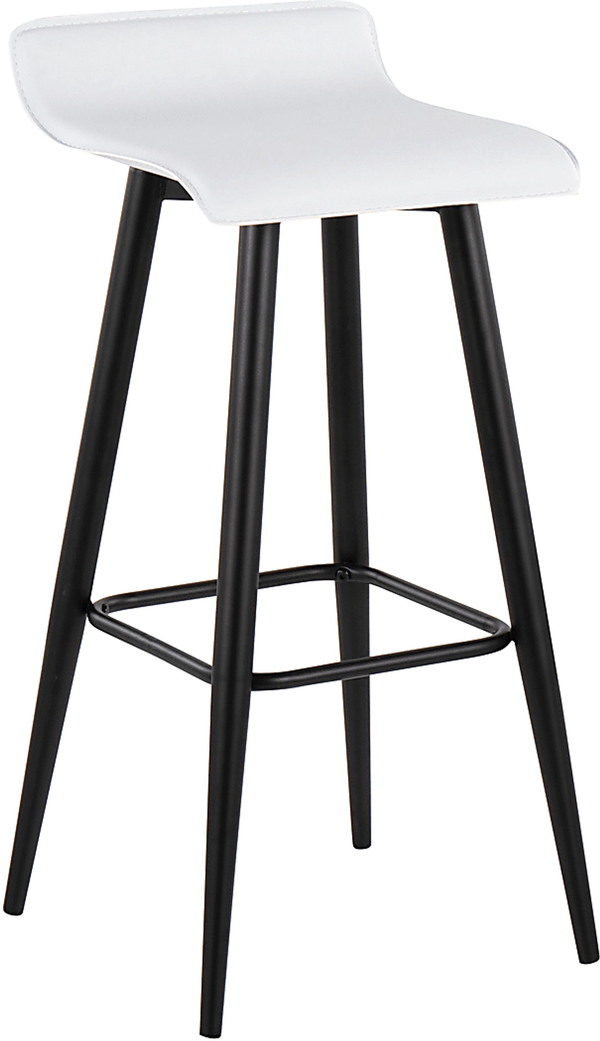 Walhill White Barstool, Set of 2 - Image 2