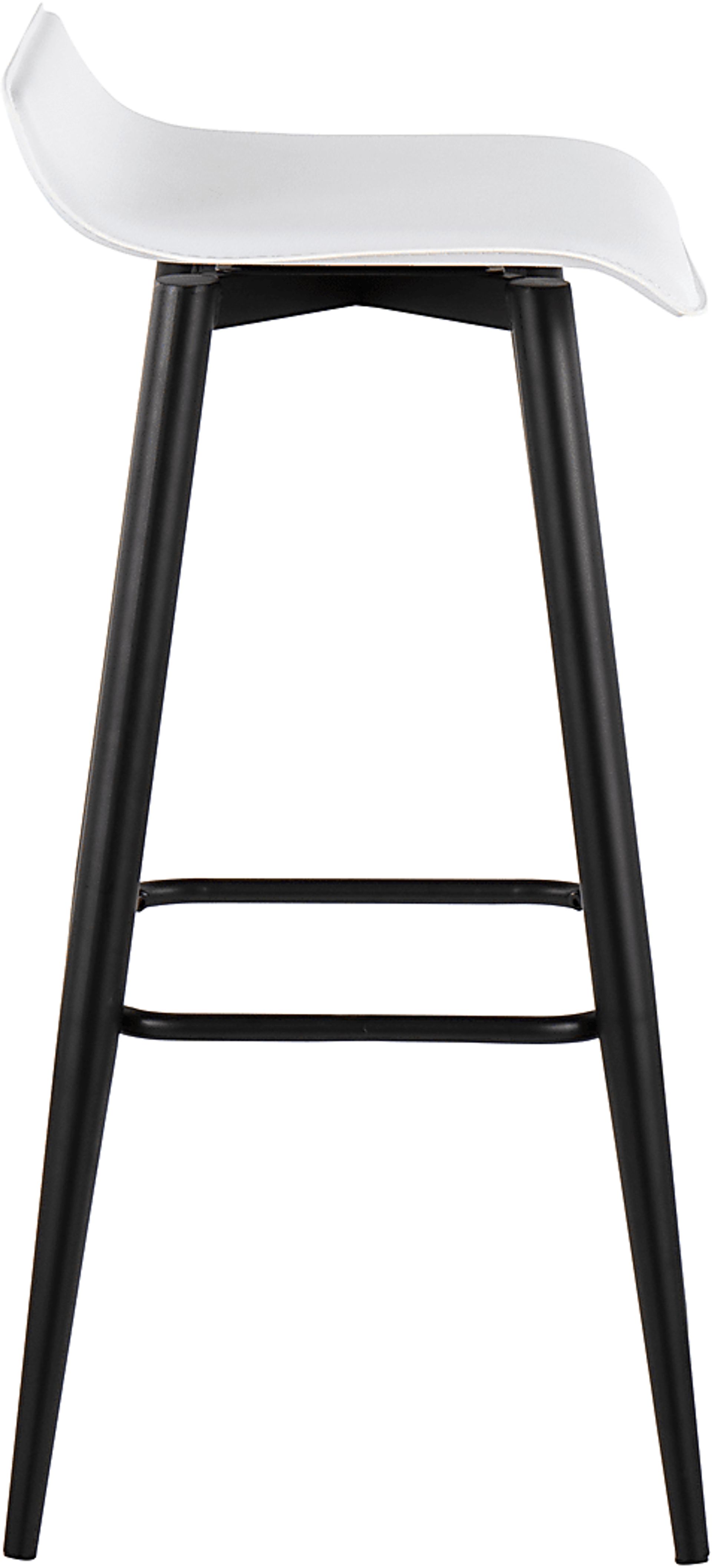 Walhill White Barstool, Set of 2 - Image 3