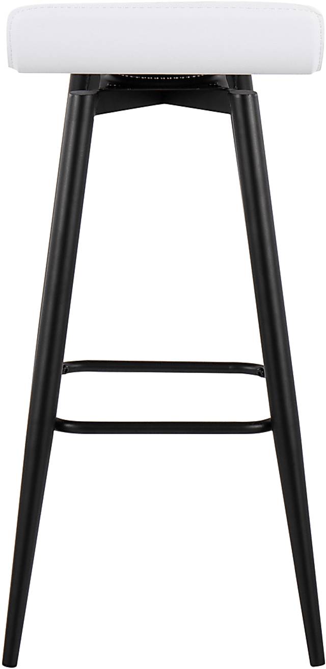 Walhill White Barstool, Set of 2 - Thumbnail - Image 5
