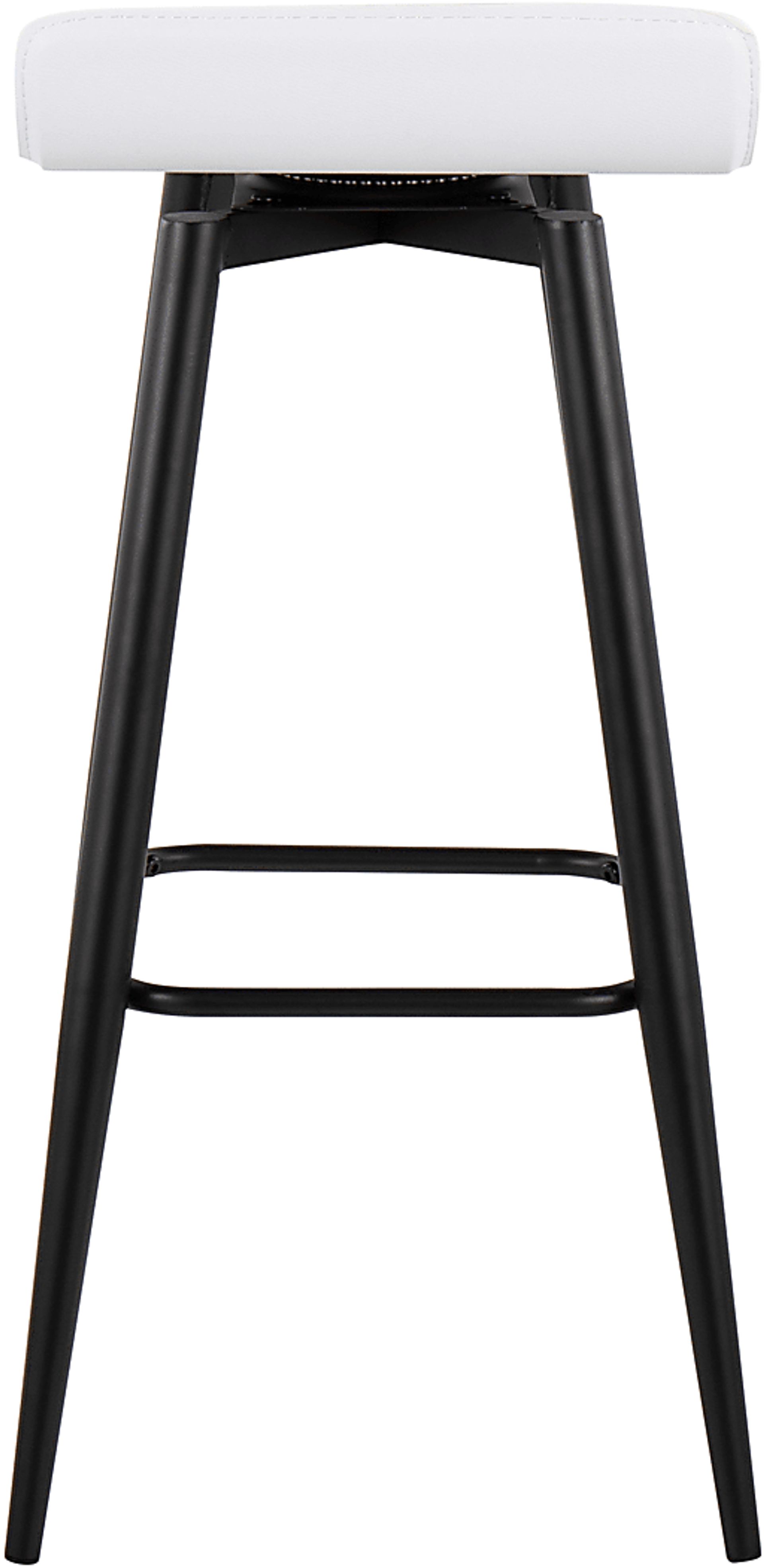 Walhill White Barstool, Set of 2 - Image 5