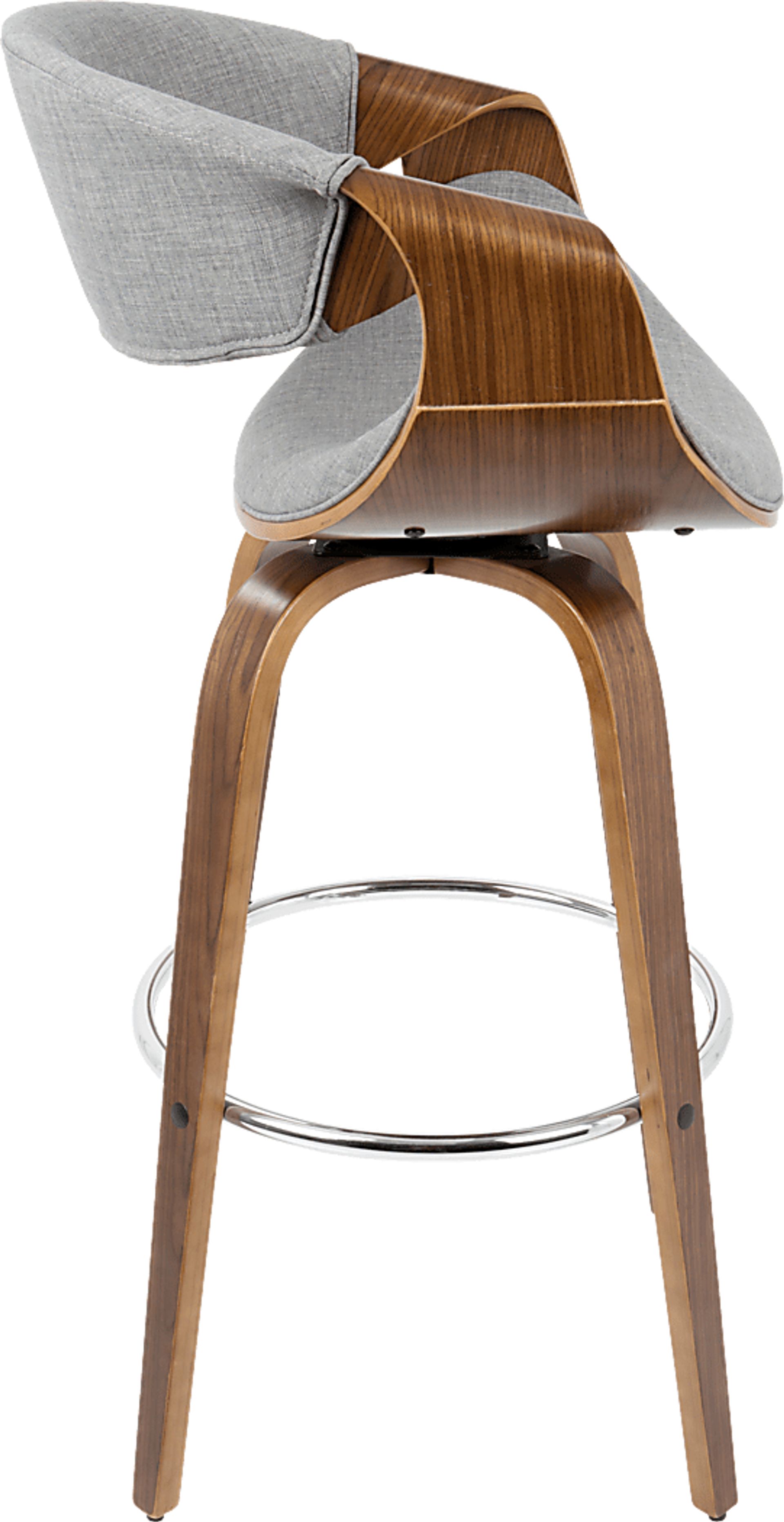 Walincia Gray Barstool, Set of 2 - Image 11