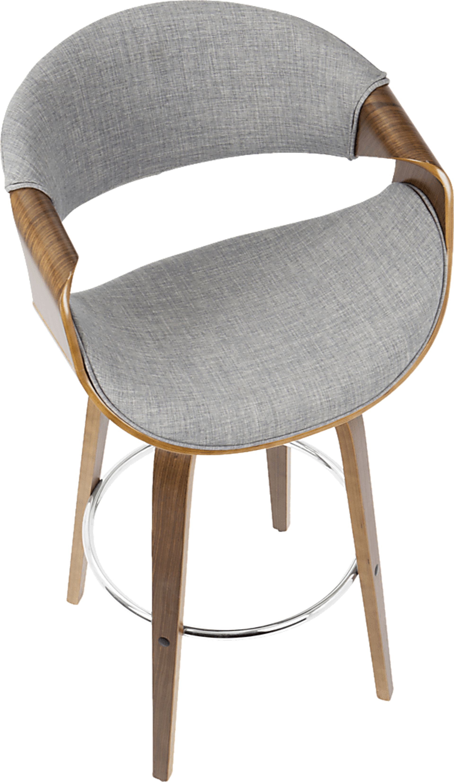 Walincia Gray Barstool, Set of 2 - Image 7