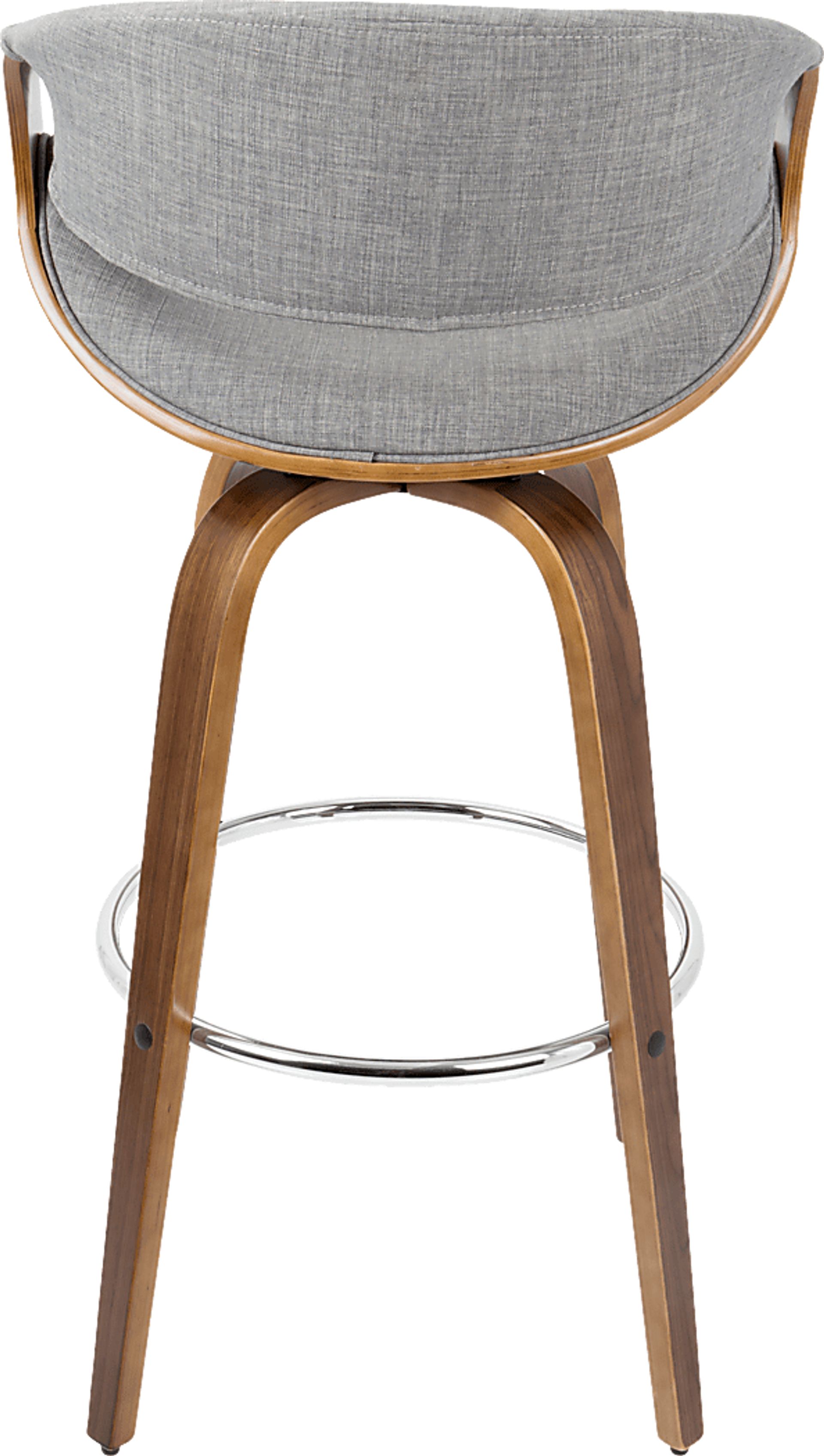 Walincia Gray Barstool, Set of 2 - Image 8