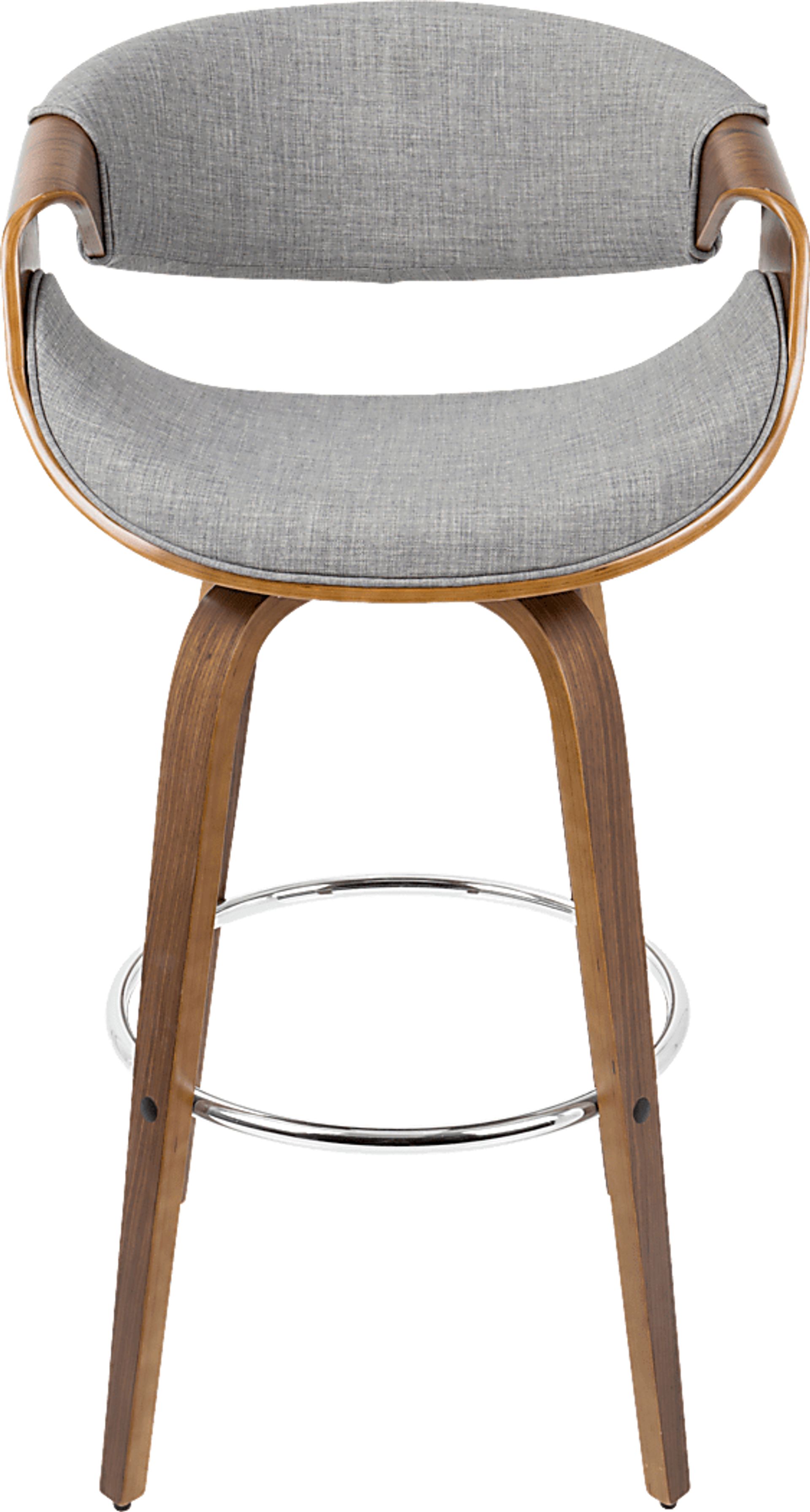 Walincia Gray Barstool, Set of 2 - Image 9