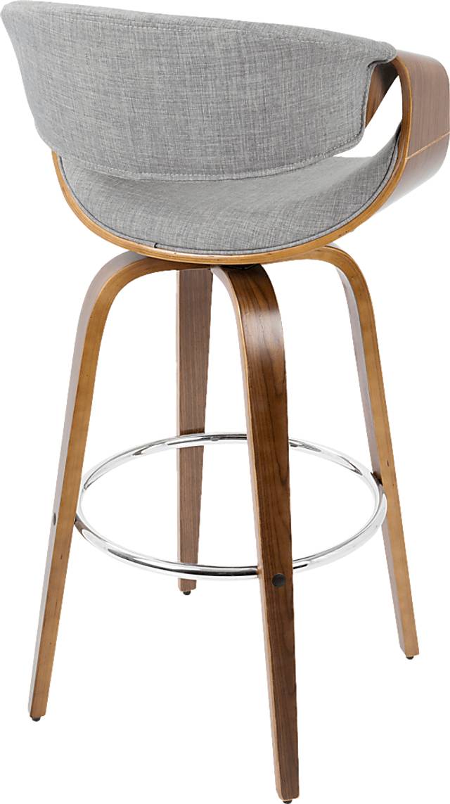 Walincia Gray Barstool, Set of 2 - Thumbnail - Image 10