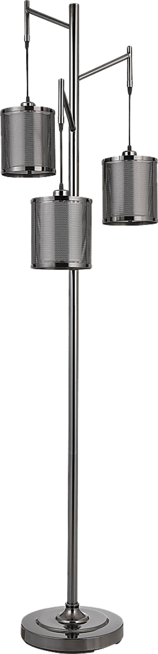 Walke Hills Nickel Floor Lamp - Thumbnail - Image 1