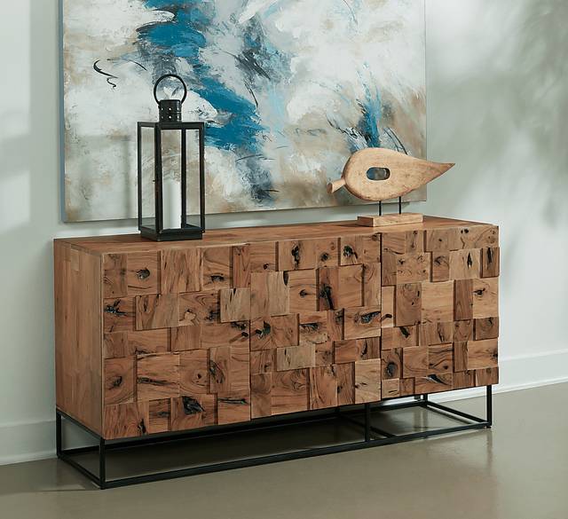 Walkercrest Natural Credenza - Thumbnail - Image 2
