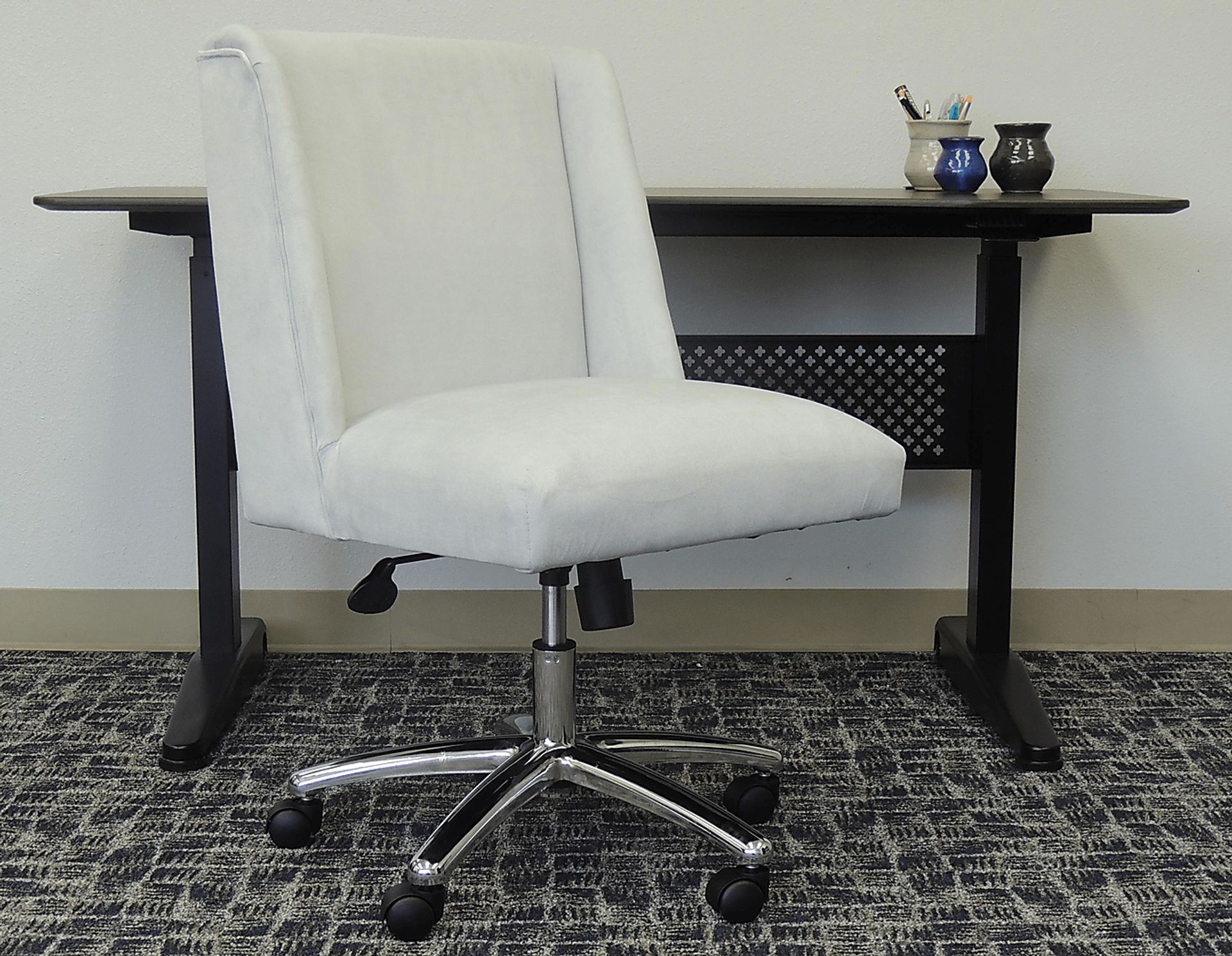 Walkerville Light Gray Desk Chair - Image 2