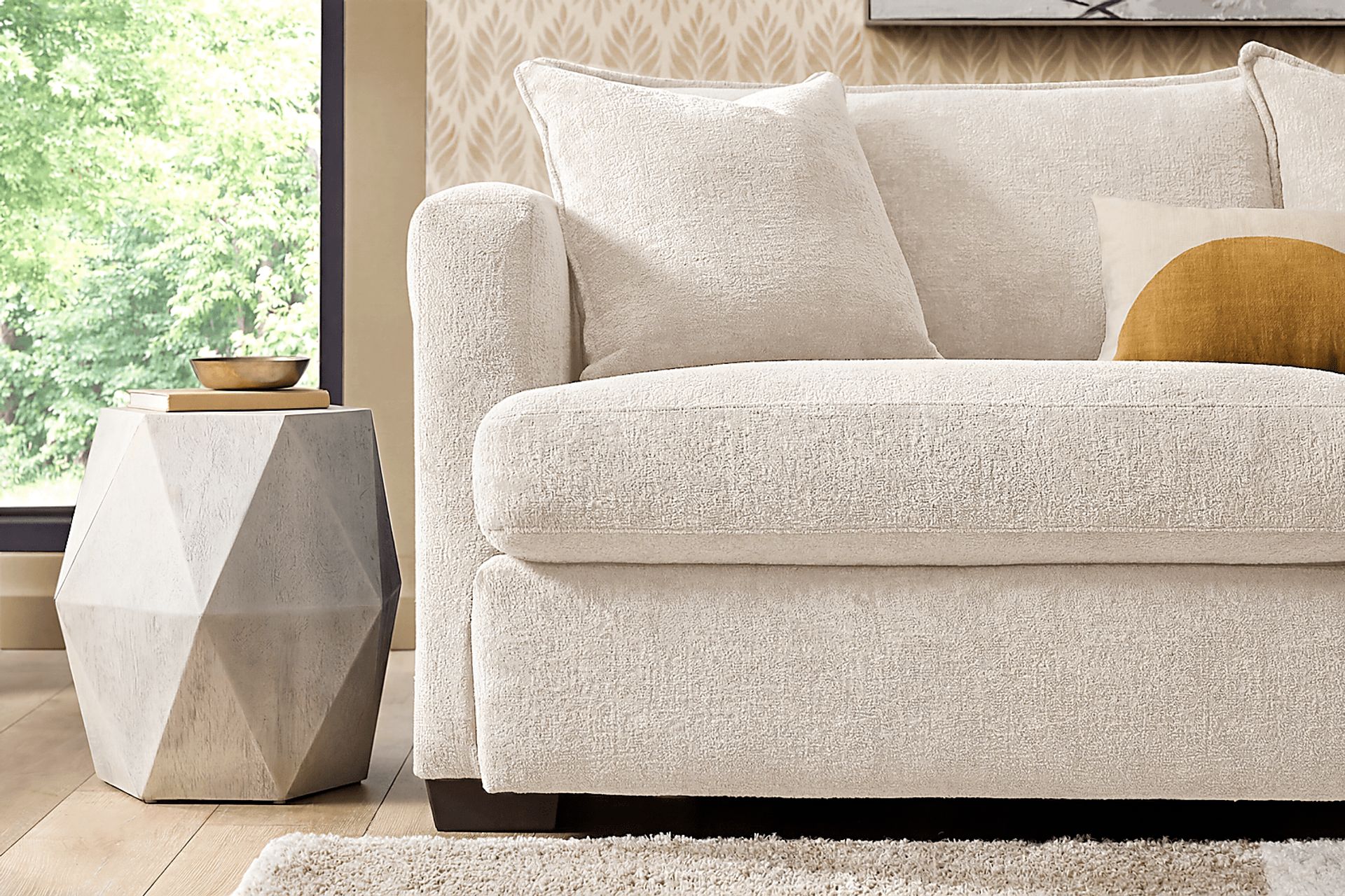 Wallace Cream Gel Foam Sleeper Sofa - Image 4