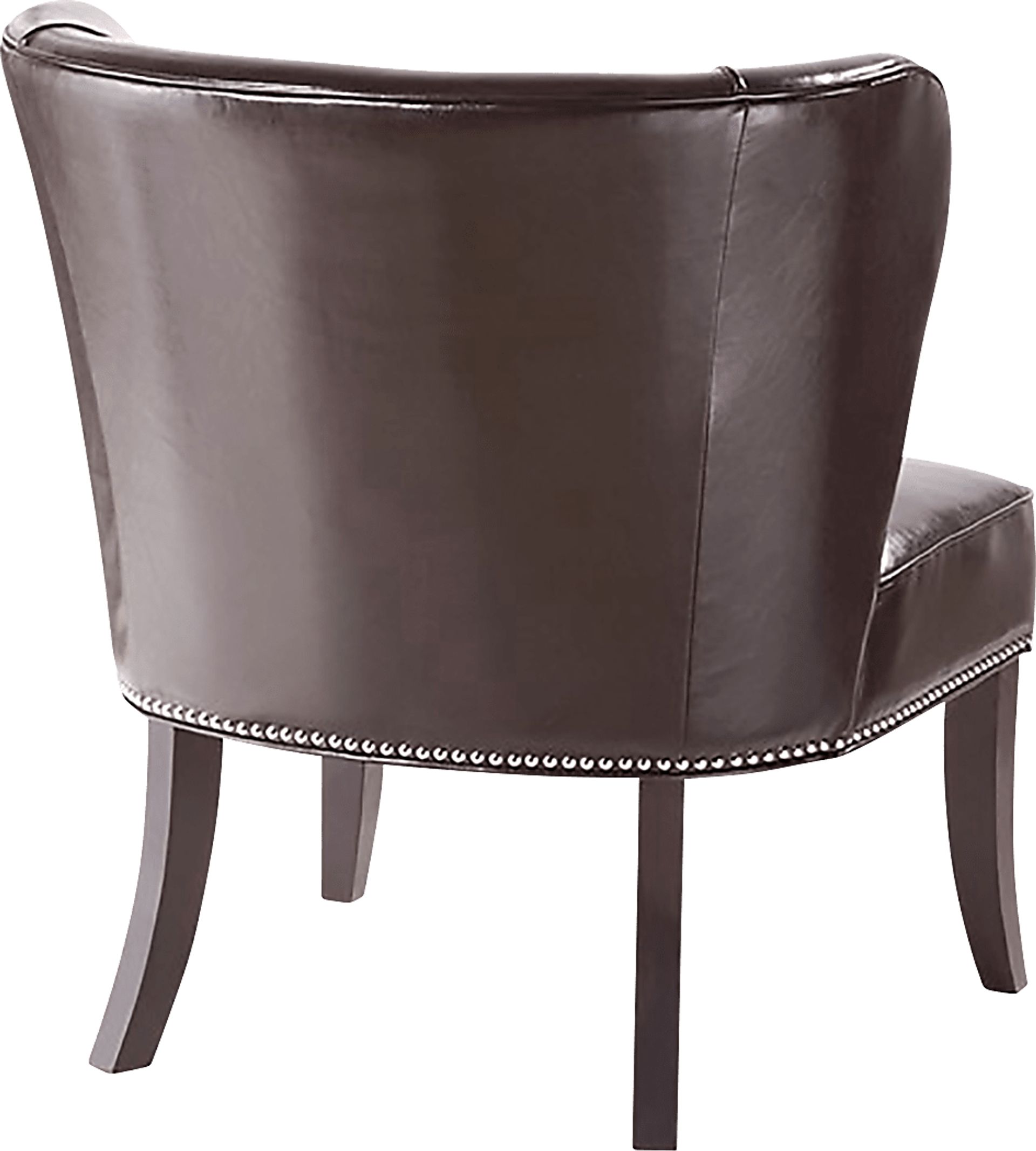 Wallach Brown Armless Accent Chair - Image 5
