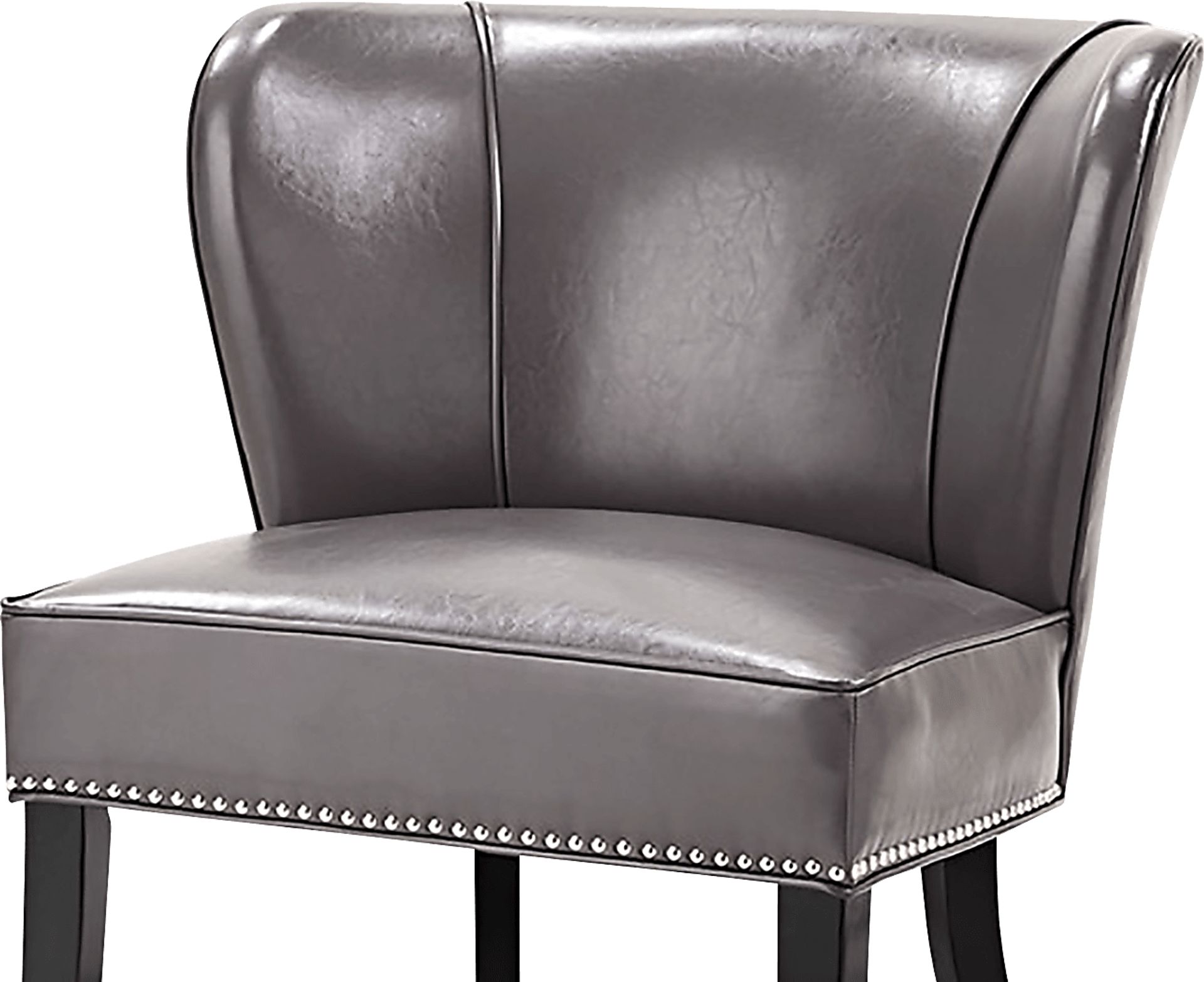 Wallach Gray Armless Accent Chair - Image 3