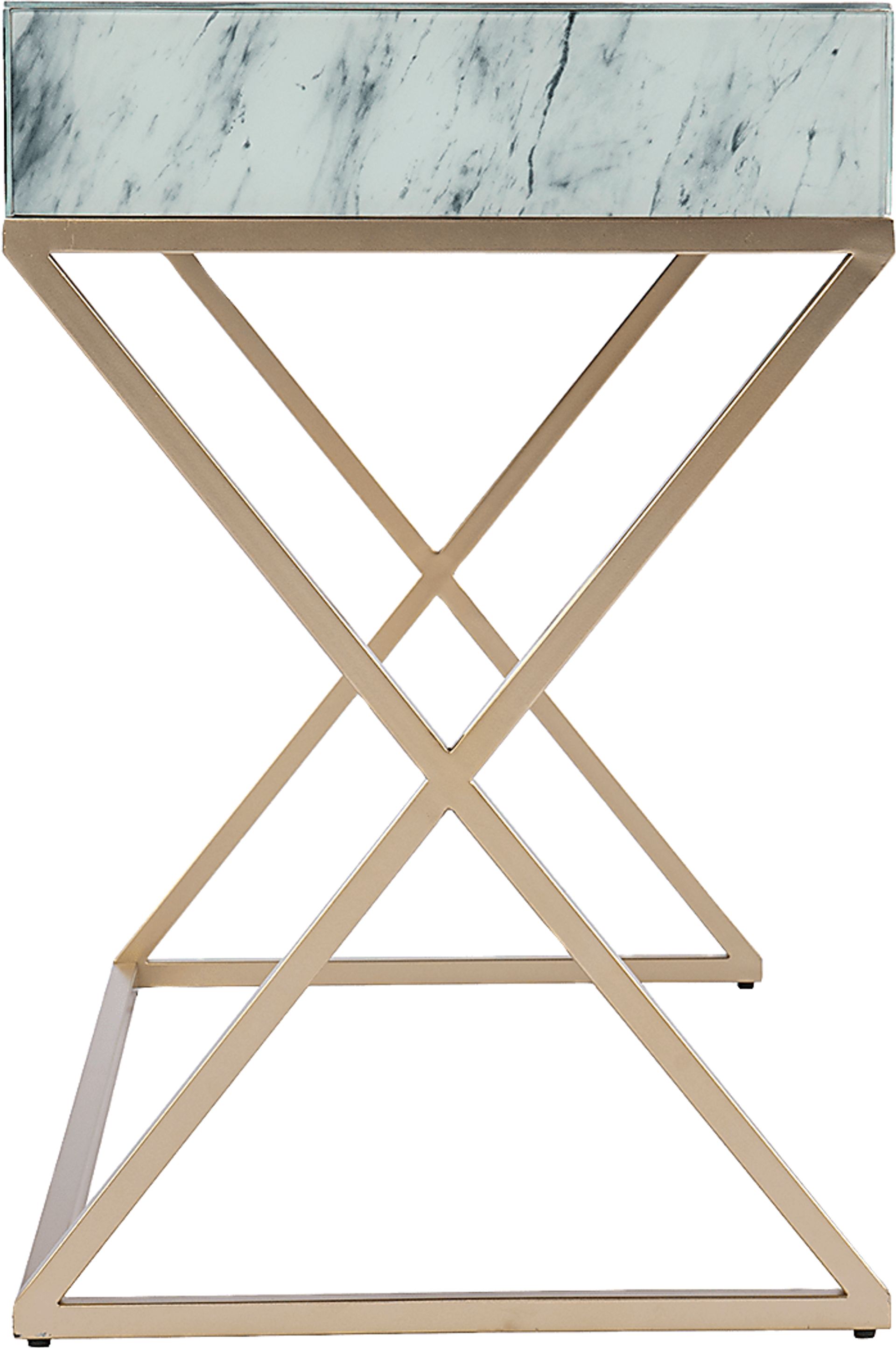 Wallano White Desk - Image 2