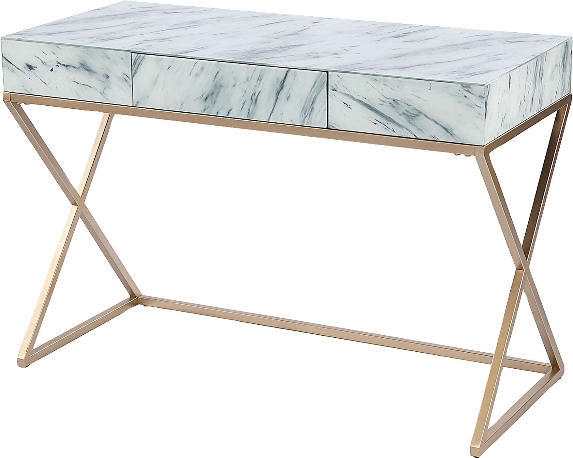 Wallano White Desk - Image 1