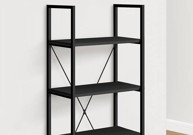 Wallcraft Black Bookcase - Thumbnail - Image 3