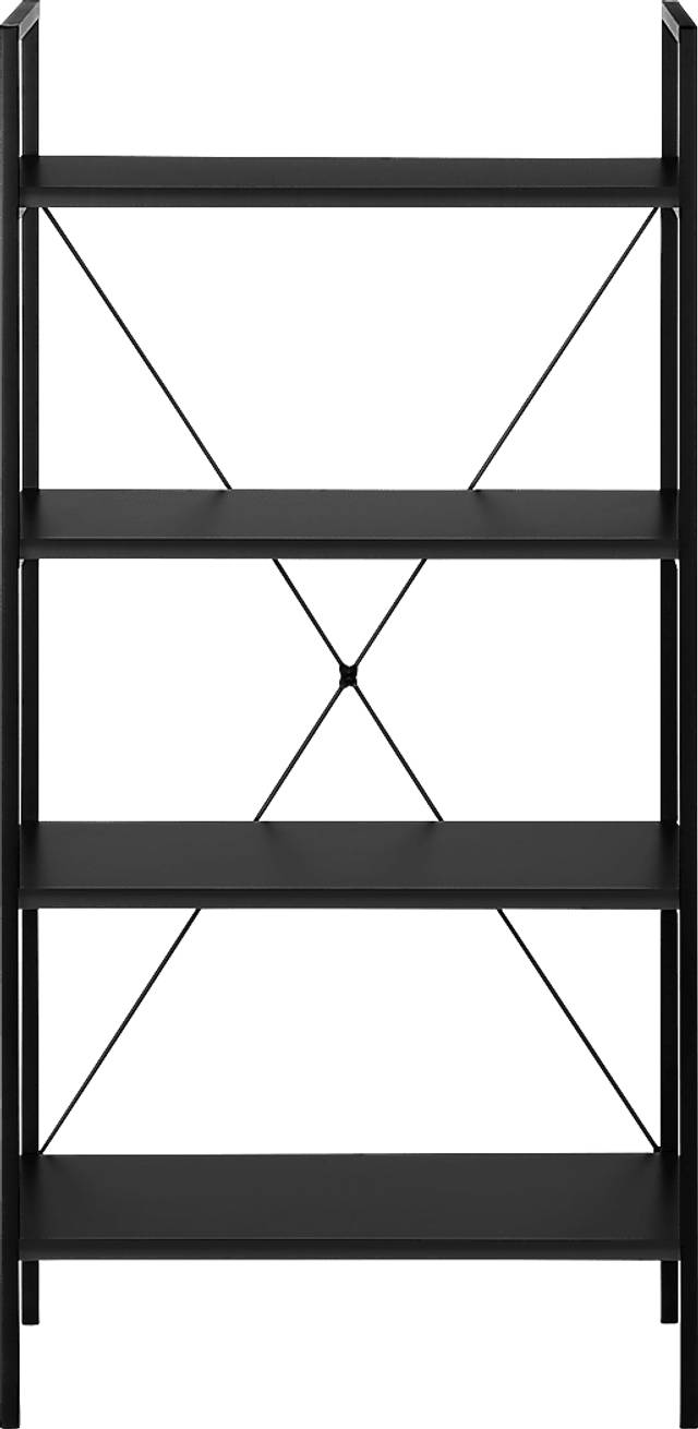 Wallcraft Black Bookcase - Thumbnail - Image 1