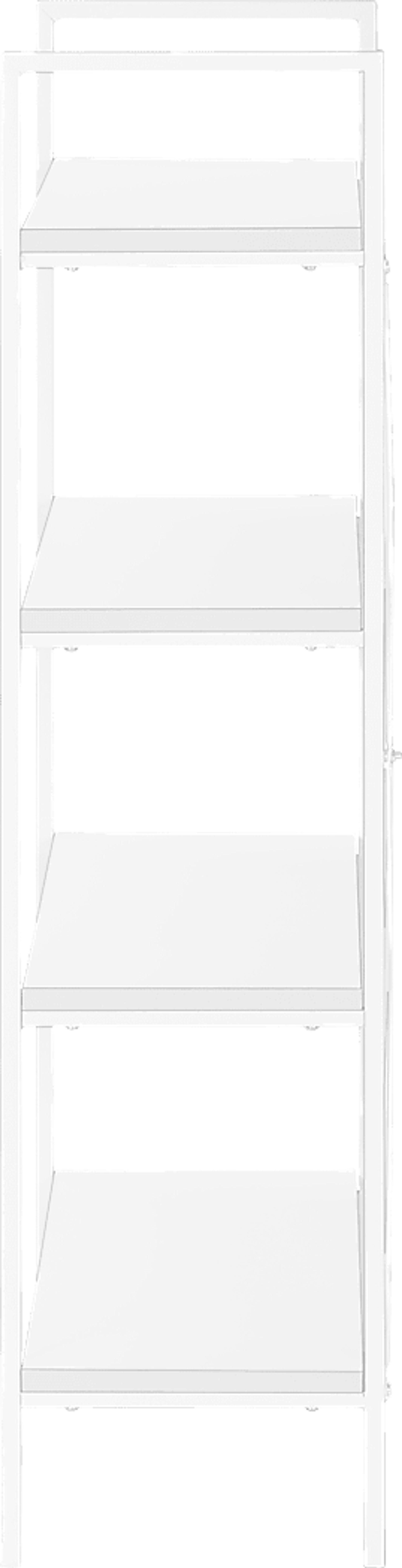 Wallcraft White Bookcase - Image 8
