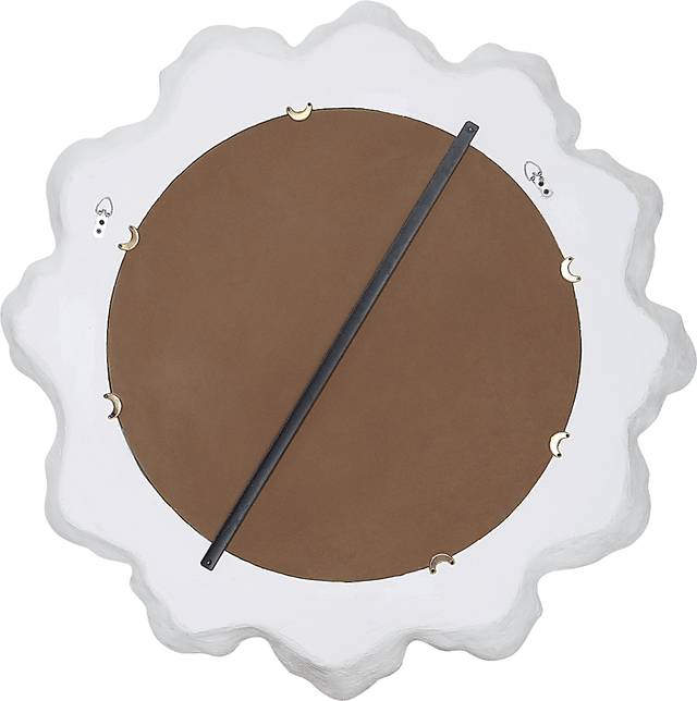 Walldron White Wall Mirror - Thumbnail - Image 5