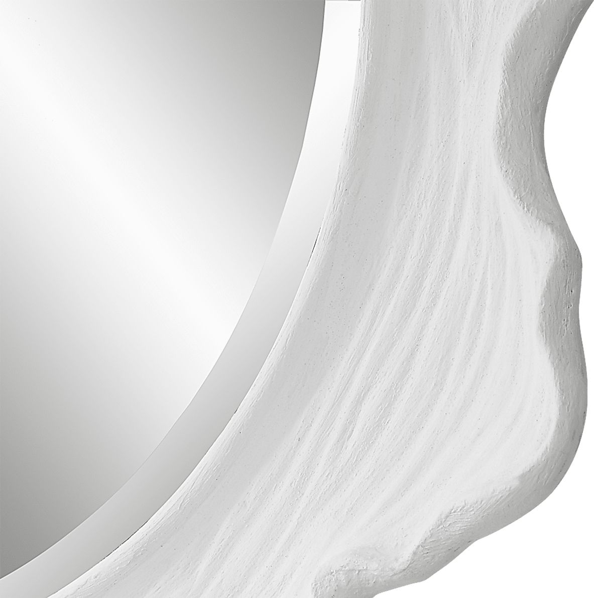 Walldron White Wall Mirror