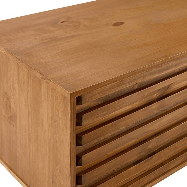 Wallingwood Brown Storage Bench - Thumbnail - Image 2