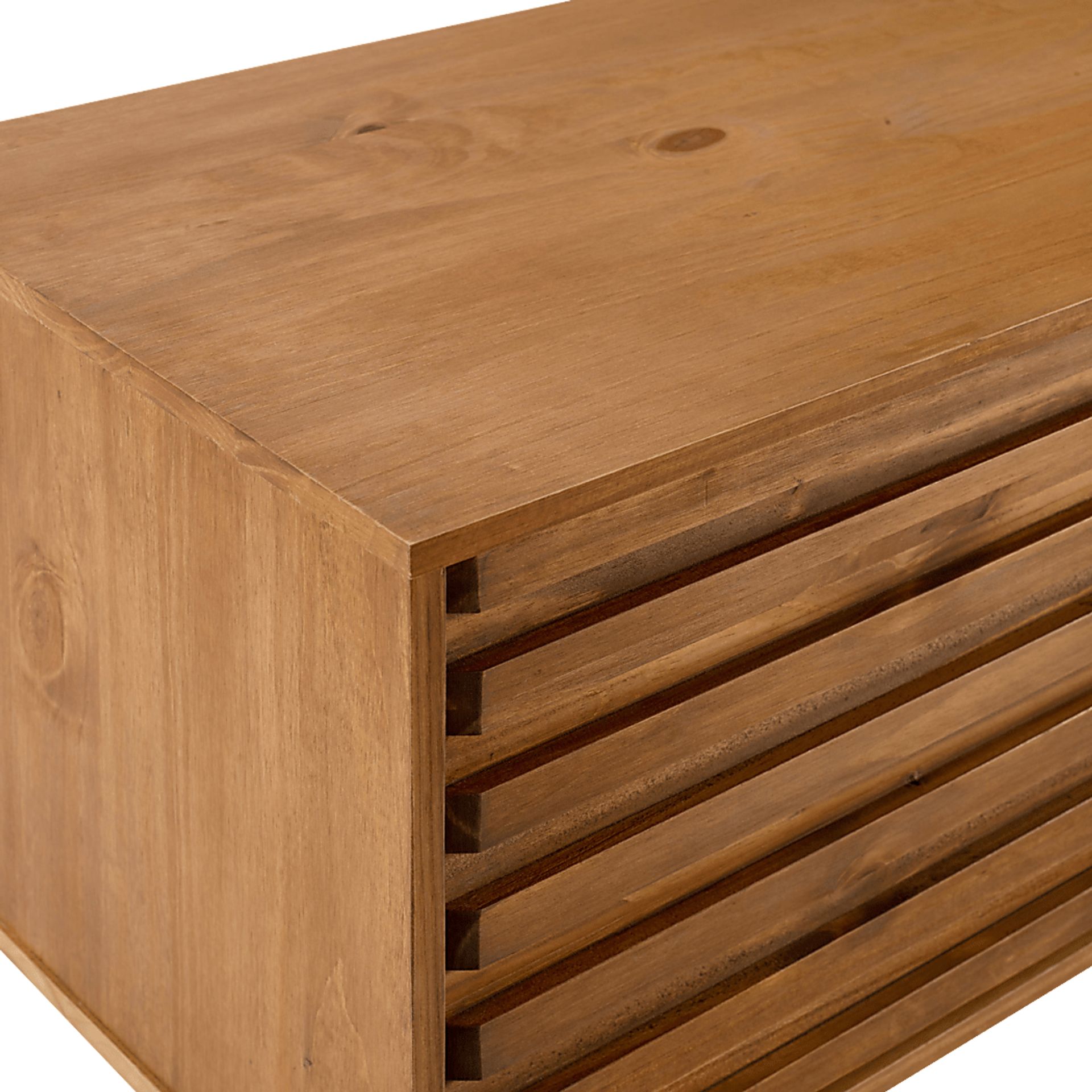 Wallingwood Brown Storage Bench - Image 2