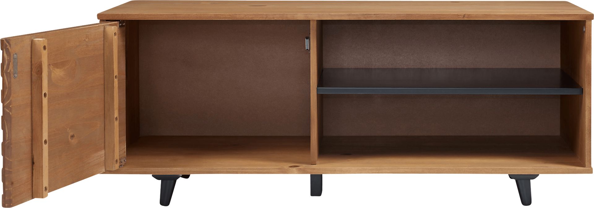 Wallingwood Brown Storage Bench - Image 3