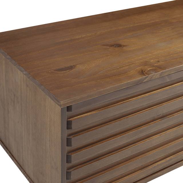 Wallingwood Walnut Storage Bench - Thumbnail - Image 3