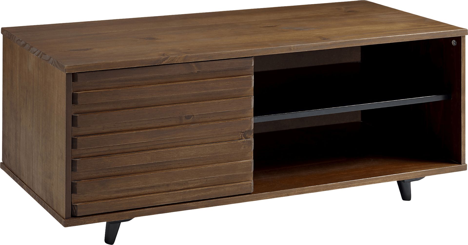 Wallingwood Walnut Storage Bench - Image 1